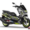 Decal Stiker Yamaha NMAX SILVER WOLF REGENERATE